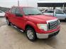 2010 Red Ford F-150 Lariat SuperCrew 5.5-ft. Bed 2WD (1FTEW1C81AF) with an 4.6L V8 SOHC 24V engine, 4-Speed Automatic transmission, located at 1687 Business 35 S, New Braunfels, TX, 78130, (830) 625-7159, 29.655487, -98.051491 - Photo#4