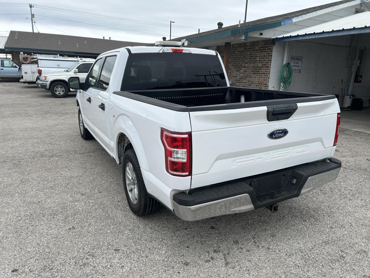 2019 White Ford F-150 XLT SuperCrew 5.5-ft. 2WD (1FTEW1CB5KK) with an 3.3L V6 DOHC 24V engine, 6A transmission, located at 1687 Business 35 S, New Braunfels, TX, 78130, (830) 625-7159, 29.655487, -98.051491 - Photo#1