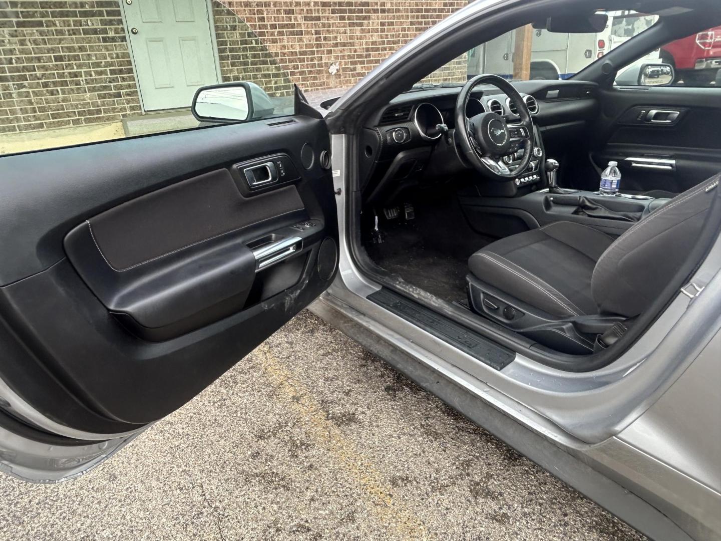 2021 Silver Ford Mustang EcoBoost Coupe (1FA6P8TH7M5) with an 2.3L L4 DOHC 16V engine, located at 1687 Business 35 S, New Braunfels, TX, 78130, (830) 625-7159, 29.655487, -98.051491 - Photo#6