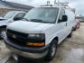 2019 White /Gray Chevrolet Express 2500 Cargo (1GCWGAFP6K1) with an 4.3L V6 engine, 6A transmission, located at 1687 Business 35 S, New Braunfels, TX, 78130, (830) 625-7159, 29.655487, -98.051491 - Photo#0