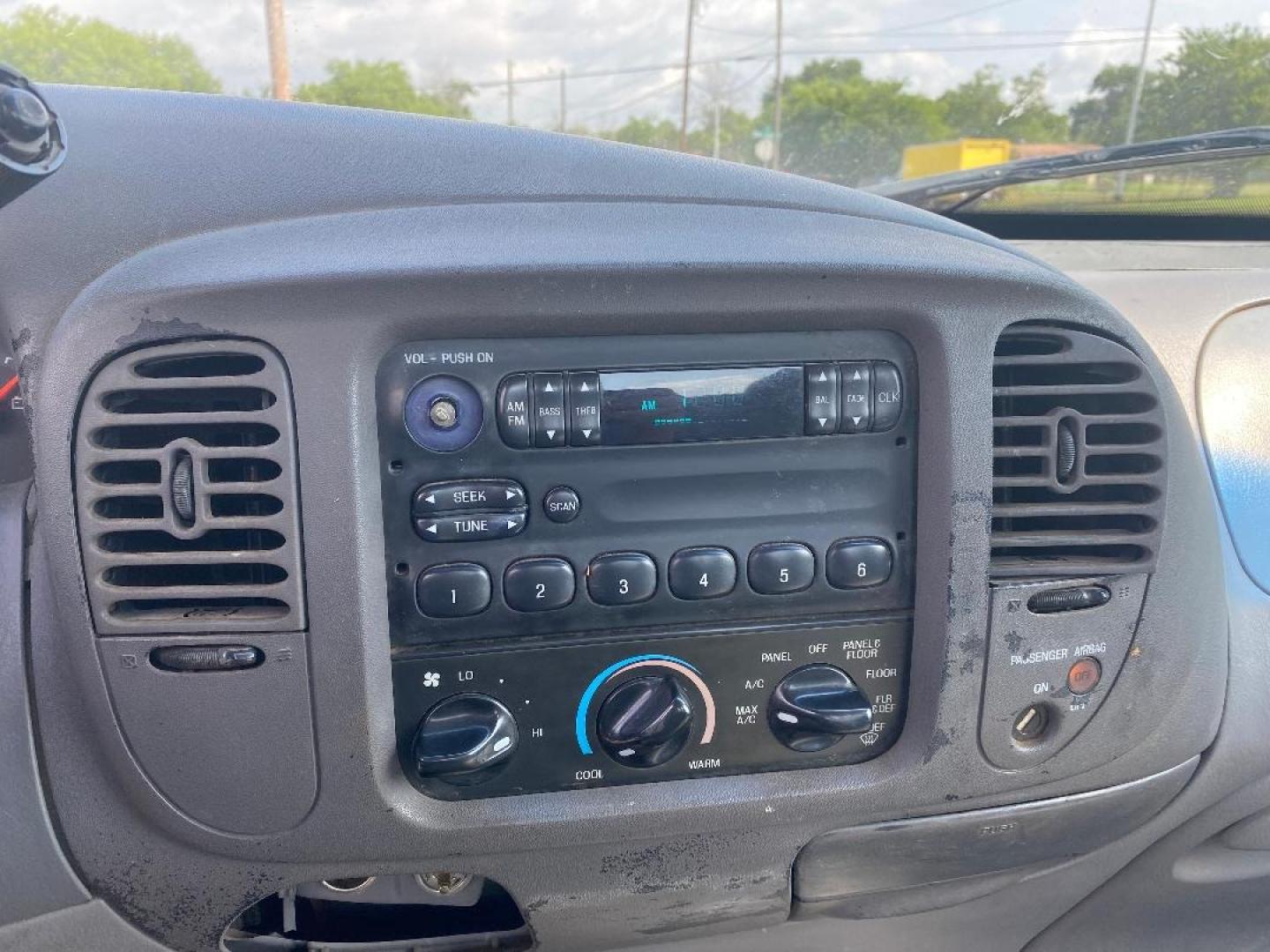 1998 Red /Gray Ford F-150 (1FTZF176XWK) with an 4.6L V8 F engine, Automatic transmission, located at 1687 Business 35 S, New Braunfels, TX, 78130, (830) 625-7159, 29.655487, -98.051491 - Photo#9