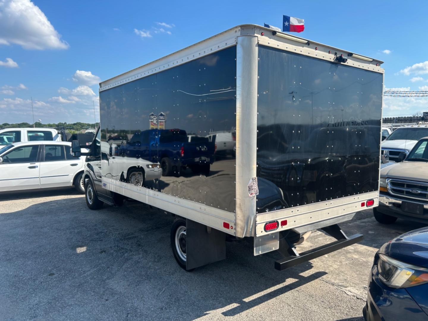 2021 Black /Gray Ford Transit T-250 (1FDBR5Z82MK) with an 3.5L V6 DOHC 24V engine, located at 1687 Business 35 S, New Braunfels, TX, 78130, (830) 625-7159, 29.655487, -98.051491 - Photo#1