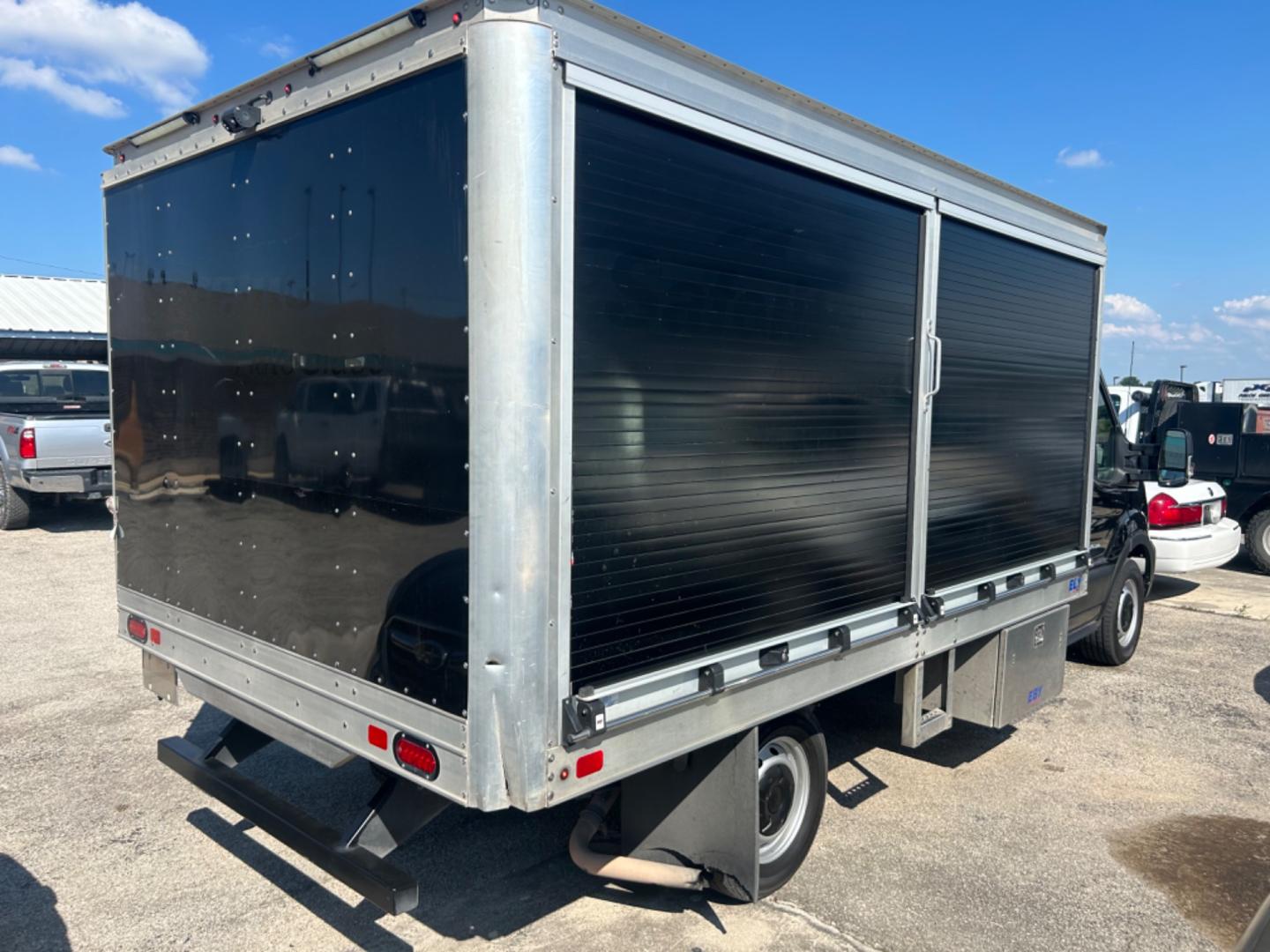 2021 Black /Gray Ford Transit T-250 (1FDBR5Z82MK) with an 3.5L V6 DOHC 24V engine, located at 1687 Business 35 S, New Braunfels, TX, 78130, (830) 625-7159, 29.655487, -98.051491 - Photo#2