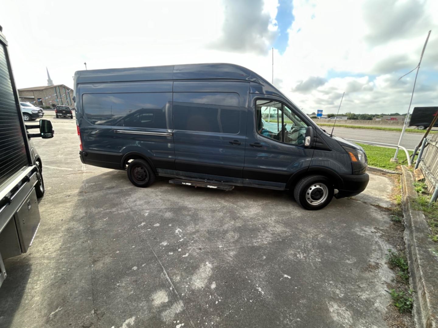 2019 Grey Ford Transit (1FTYR3XM9KK) , located at 1687 Business 35 S, New Braunfels, TX, 78130, (830) 625-7159, 29.655487, -98.051491 - Photo#1