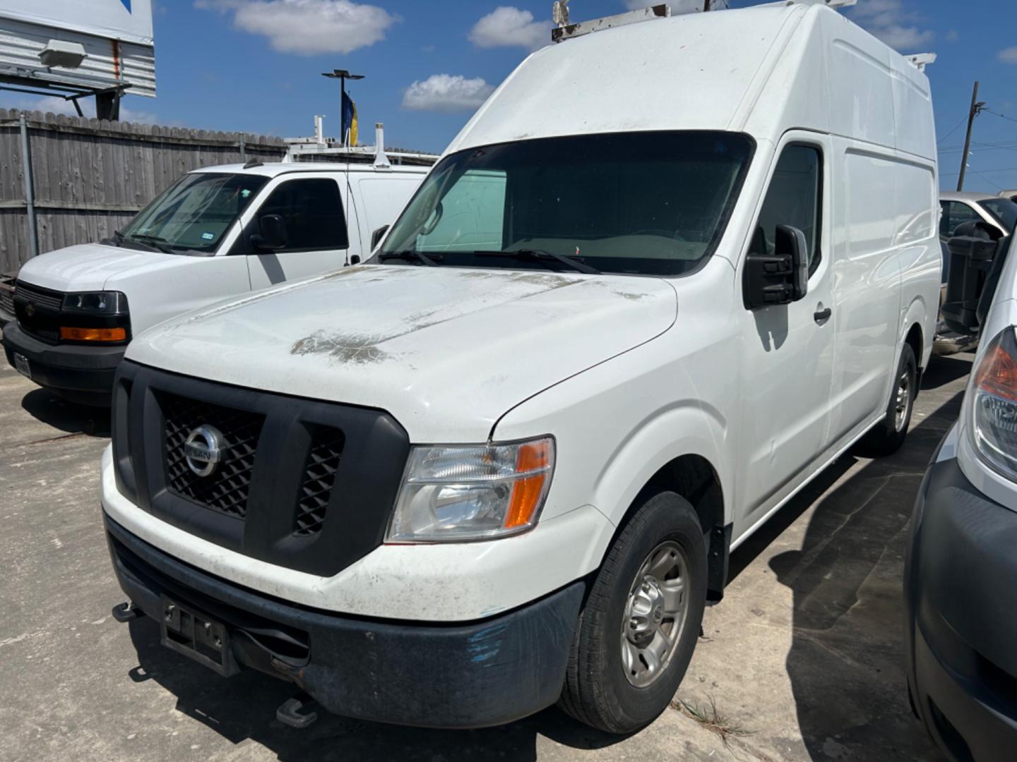 2015 Nissan NV Cargo 2500 HD S V8 High Roof (1N6AF0LY8FN) with an 5.6L V8 DOHC 32V engine, 5-Speed Automatic transmission, located at 1687 Business 35 S, New Braunfels, TX, 78130, (830) 625-7159, 29.655487, -98.051491 - Photo#0