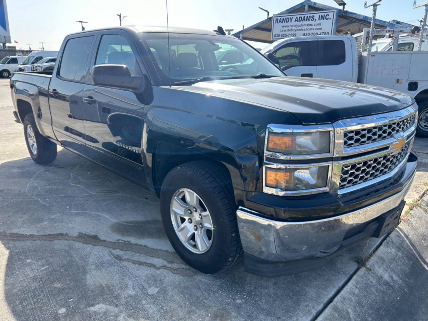 2015 Black Chevrolet Silverado 1500 (3GCPCREH9FG) , located at 1687 Business 35 S, New Braunfels, TX, 78130, (830) 625-7159, 29.655487, -98.051491 - Photo#1