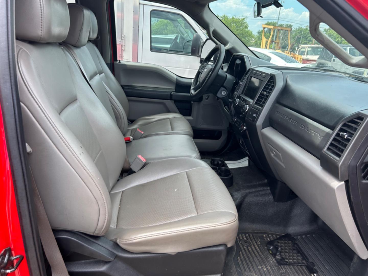 2019 Red Ford F-250 SD Lariat Crew Cab Long Bed 2WD (1FT7W2A60KE) with an 6.2L V8 OHV 16V engine, 6A transmission, located at 1687 Business 35 S, New Braunfels, TX, 78130, (830) 625-7159, 29.655487, -98.051491 - Photo#6