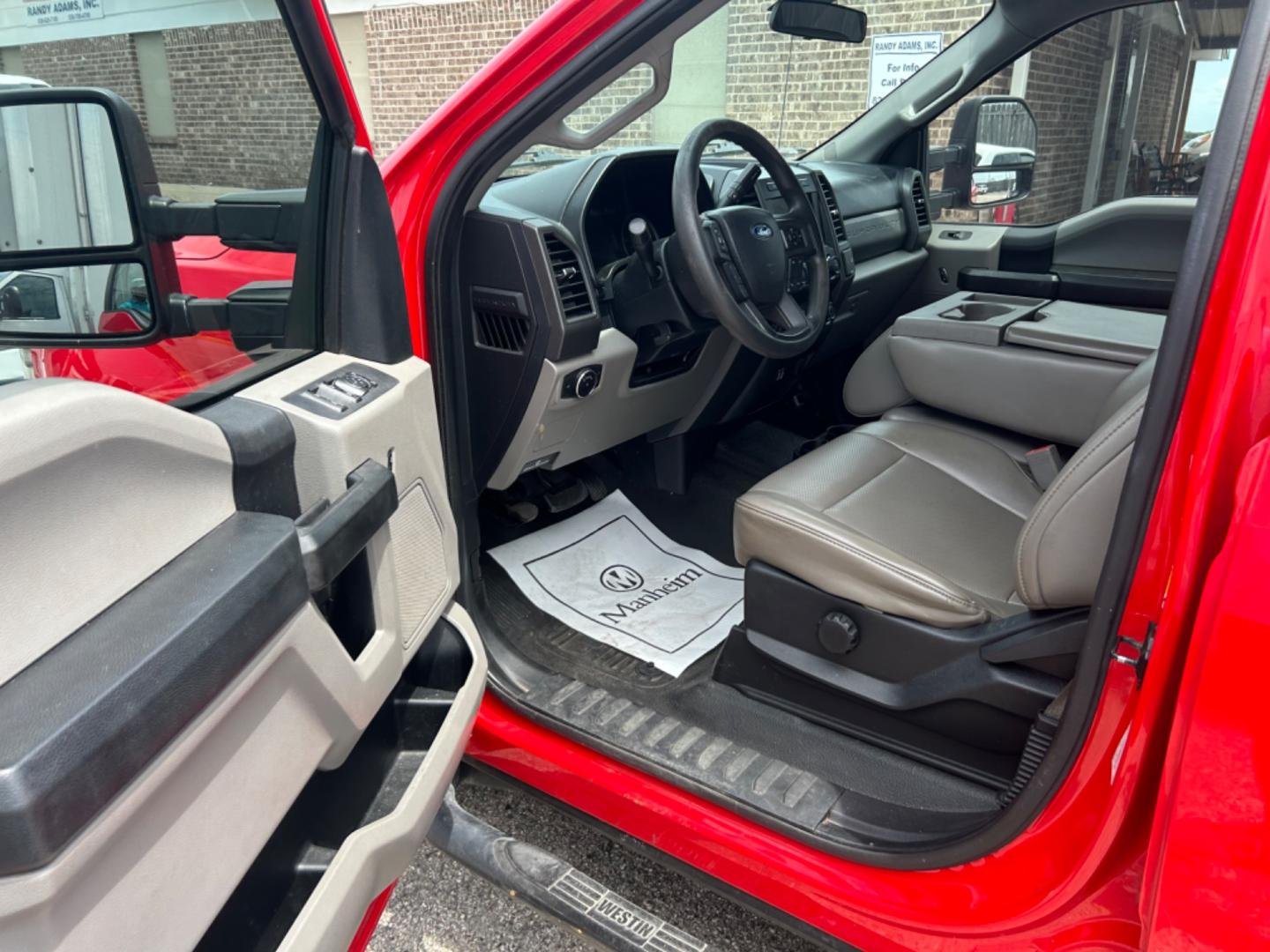 2019 Red Ford F-250 SD Lariat Crew Cab Long Bed 2WD (1FT7W2A60KE) with an 6.2L V8 OHV 16V engine, 6A transmission, located at 1687 Business 35 S, New Braunfels, TX, 78130, (830) 625-7159, 29.655487, -98.051491 - Photo#5