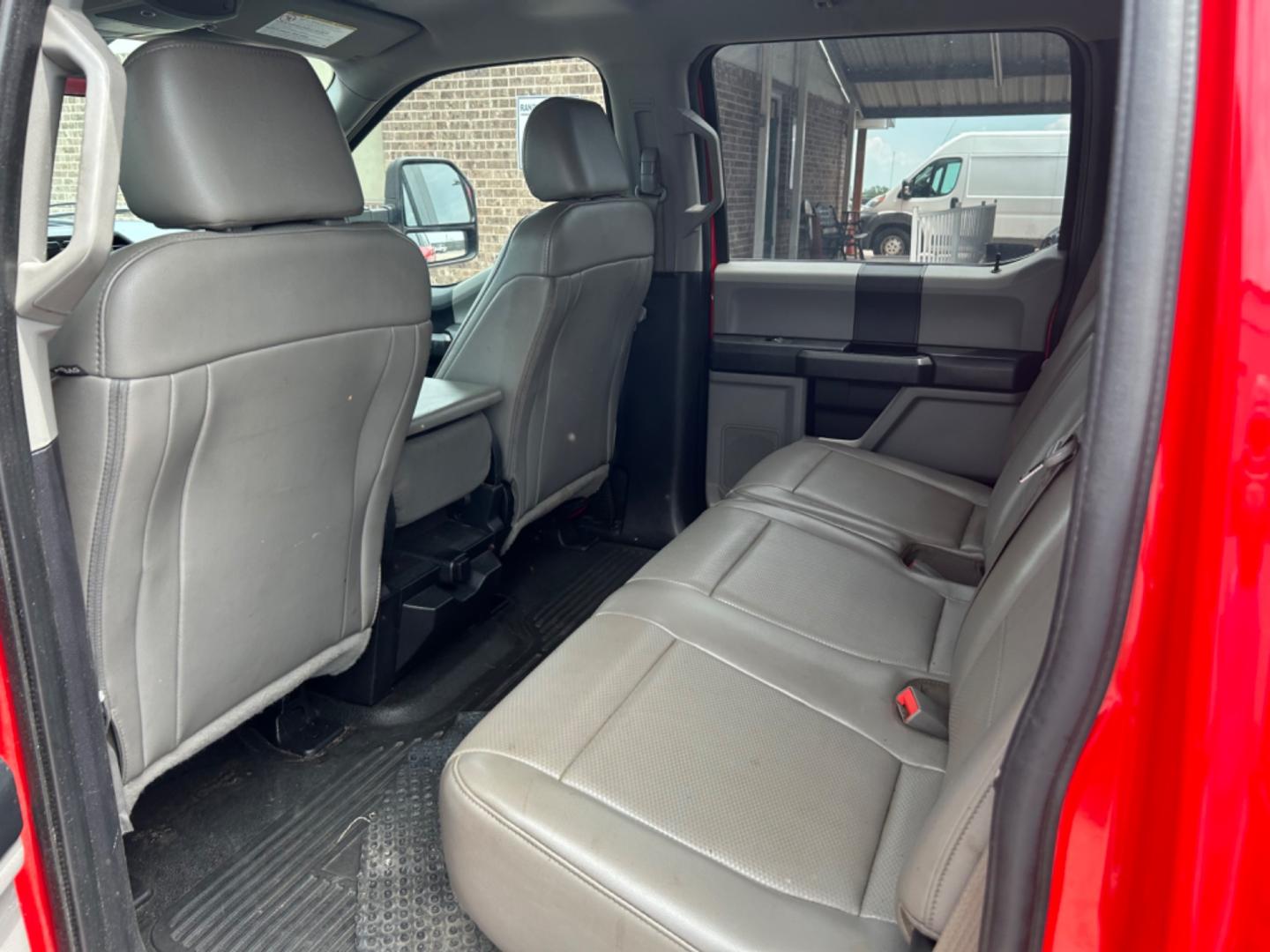 2019 Red Ford F-250 SD Lariat Crew Cab Long Bed 2WD (1FT7W2A60KE) with an 6.2L V8 OHV 16V engine, 6A transmission, located at 1687 Business 35 S, New Braunfels, TX, 78130, (830) 625-7159, 29.655487, -98.051491 - Photo#9