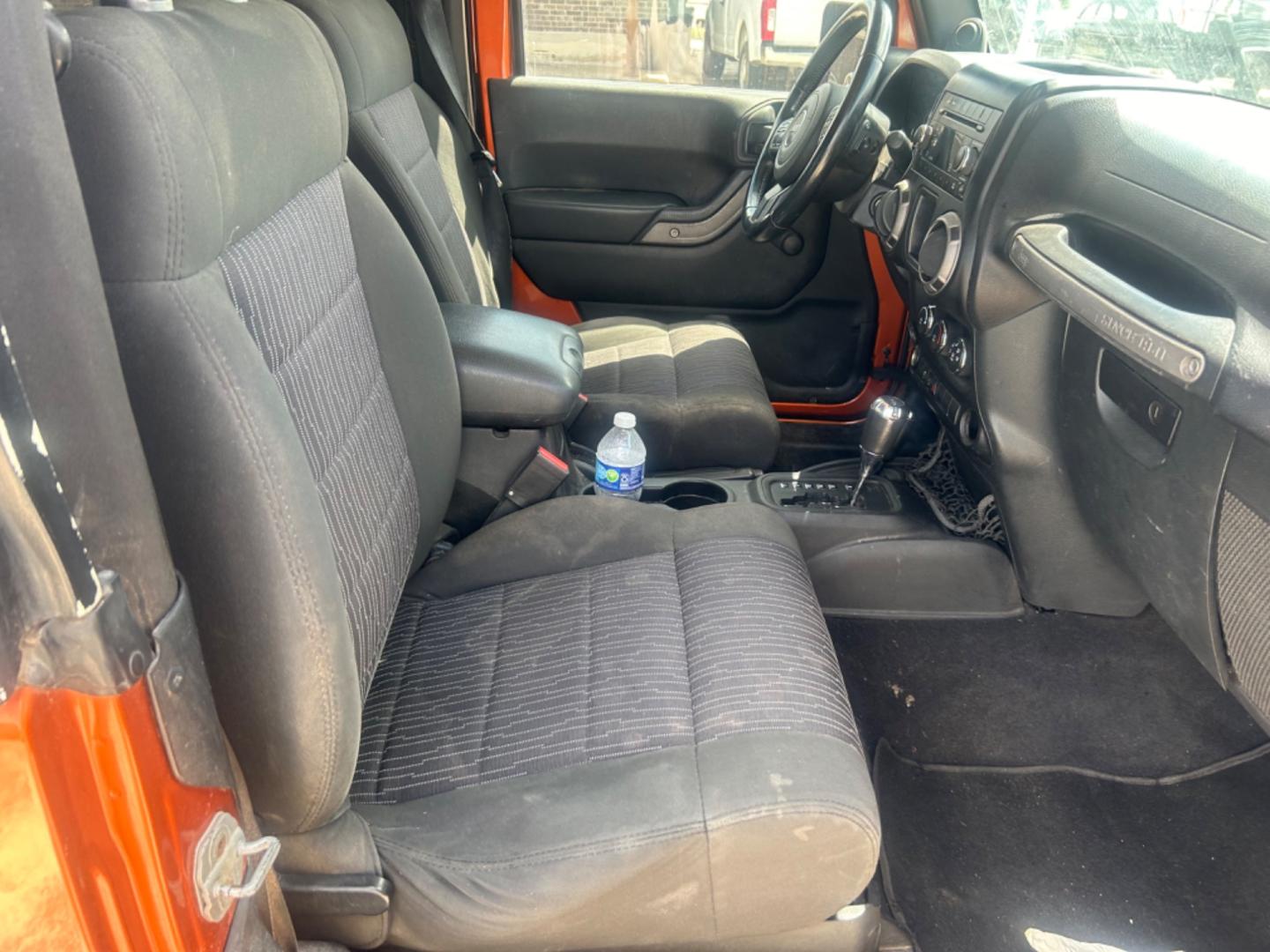 2011 Orange Jeep Wrangler Sport 4WD (1J4AA2D18BL) with an 3.8L V6 OHV 12V engine, Automatic transmission, located at 1687 Business 35 S, New Braunfels, TX, 78130, (830) 625-7159, 29.655487, -98.051491 - Photo#6