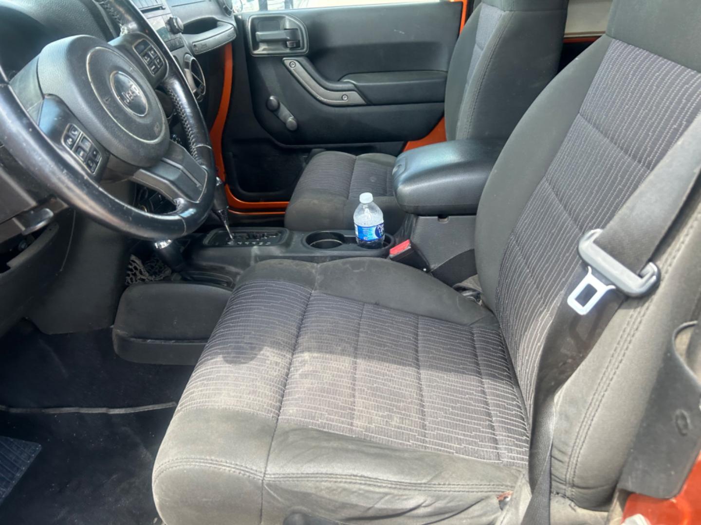 2011 Orange Jeep Wrangler Sport 4WD (1J4AA2D18BL) with an 3.8L V6 OHV 12V engine, Automatic transmission, located at 1687 Business 35 S, New Braunfels, TX, 78130, (830) 625-7159, 29.655487, -98.051491 - Photo#5