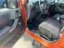 2011 Orange Jeep Wrangler Sport 4WD (1J4AA2D18BL) with an 3.8L V6 OHV 12V engine, Automatic transmission, located at 1687 Business 35 S, New Braunfels, TX, 78130, (830) 625-7159, 29.655487, -98.051491 - Photo#4