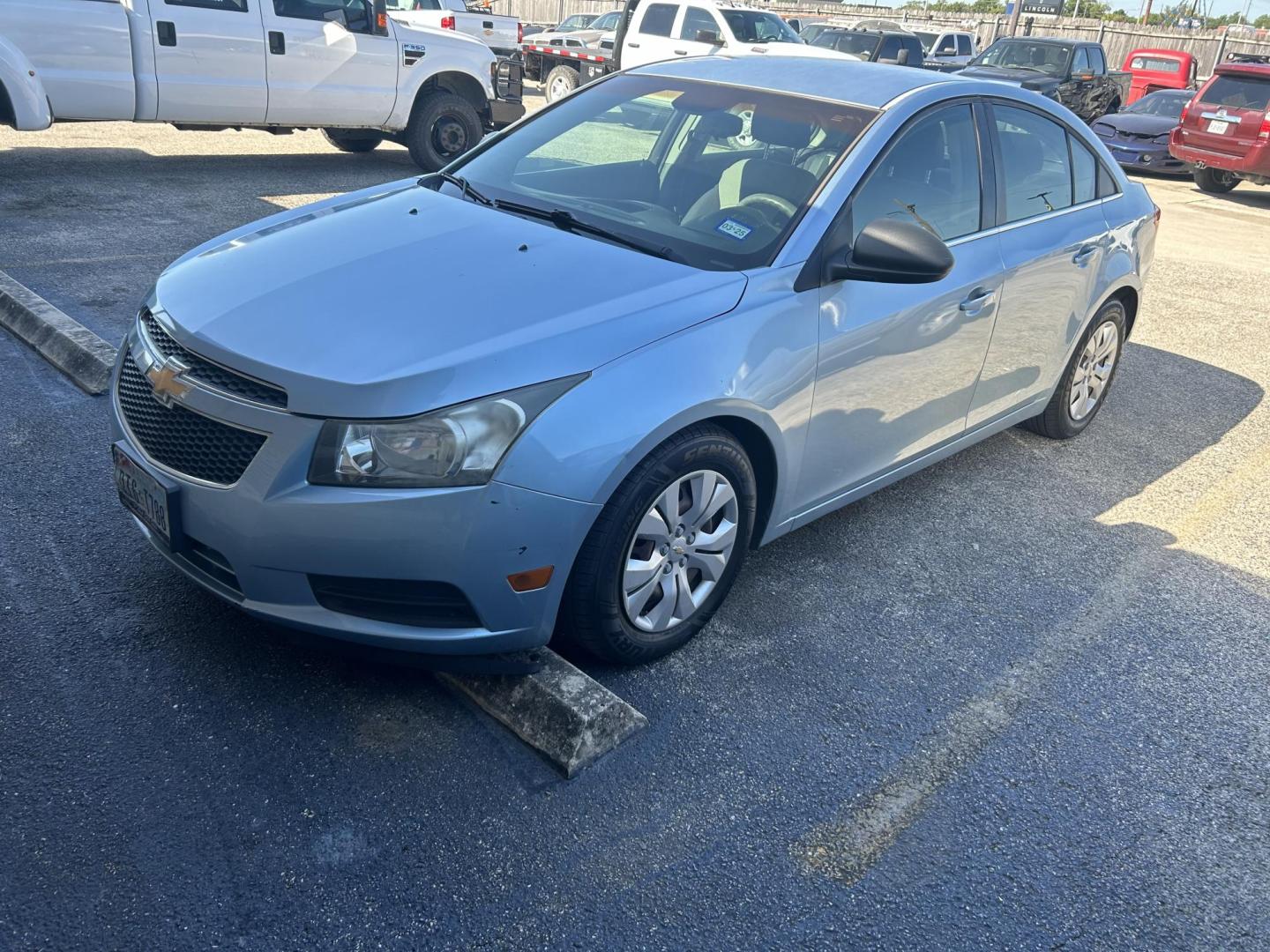 2012 Blue Chevrolet Cruze 2LS (1G1PC5SHXC7) with an 1.8L L4 DOHC 16V FFV engine, 6-Speed Automatic transmission, located at 1687 Business 35 S, New Braunfels, TX, 78130, (830) 625-7159, 29.655487, -98.051491 - Photo#0