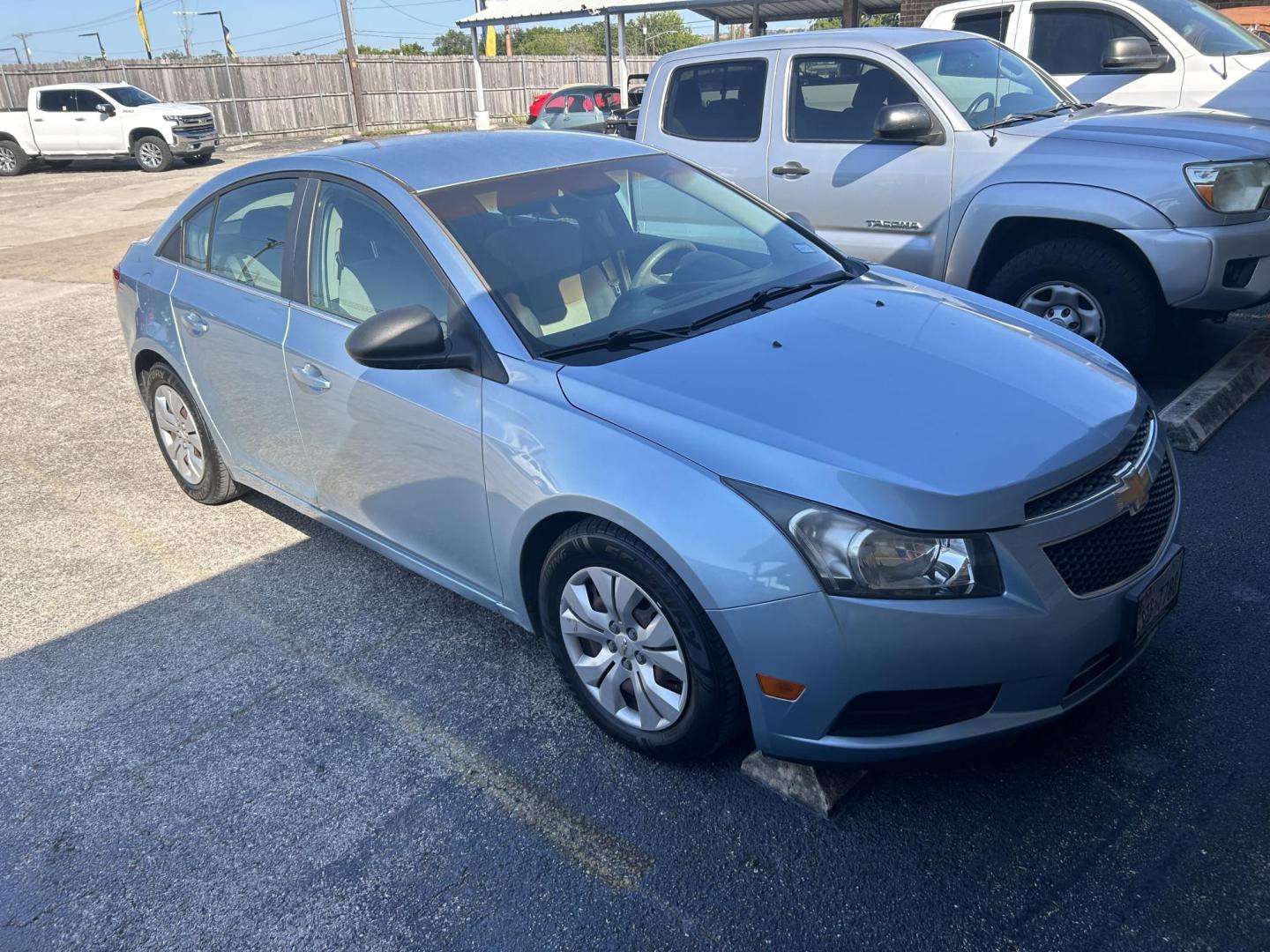 2012 Blue Chevrolet Cruze 2LS (1G1PC5SHXC7) with an 1.8L L4 DOHC 16V FFV engine, 6-Speed Automatic transmission, located at 1687 Business 35 S, New Braunfels, TX, 78130, (830) 625-7159, 29.655487, -98.051491 - Photo#1