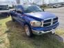 2007 Blue Dodge Ram 1500 Laramie Quad Cab 4WD (1D7HU182X7J) with an 5.7L V8 OHV 16V engine, 5-Speed Automatic Overdrive transmission, located at 1687 Business 35 S, New Braunfels, TX, 78130, (830) 625-7159, 29.655487, -98.051491 - Photo#2