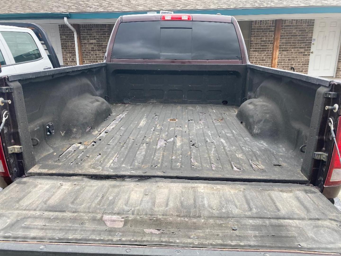 2012 Maroon /Tan Dodge Ram 3500 Laramie Mega Cab 4WD (3C63D3ML2CG) with an 6.7L L6 OHV 24V TURBO DIESEL engine, 6-Speed Automatic transmission, located at 1687 Business 35 S, New Braunfels, TX, 78130, (830) 625-7159, 29.655487, -98.051491 - Photo#15