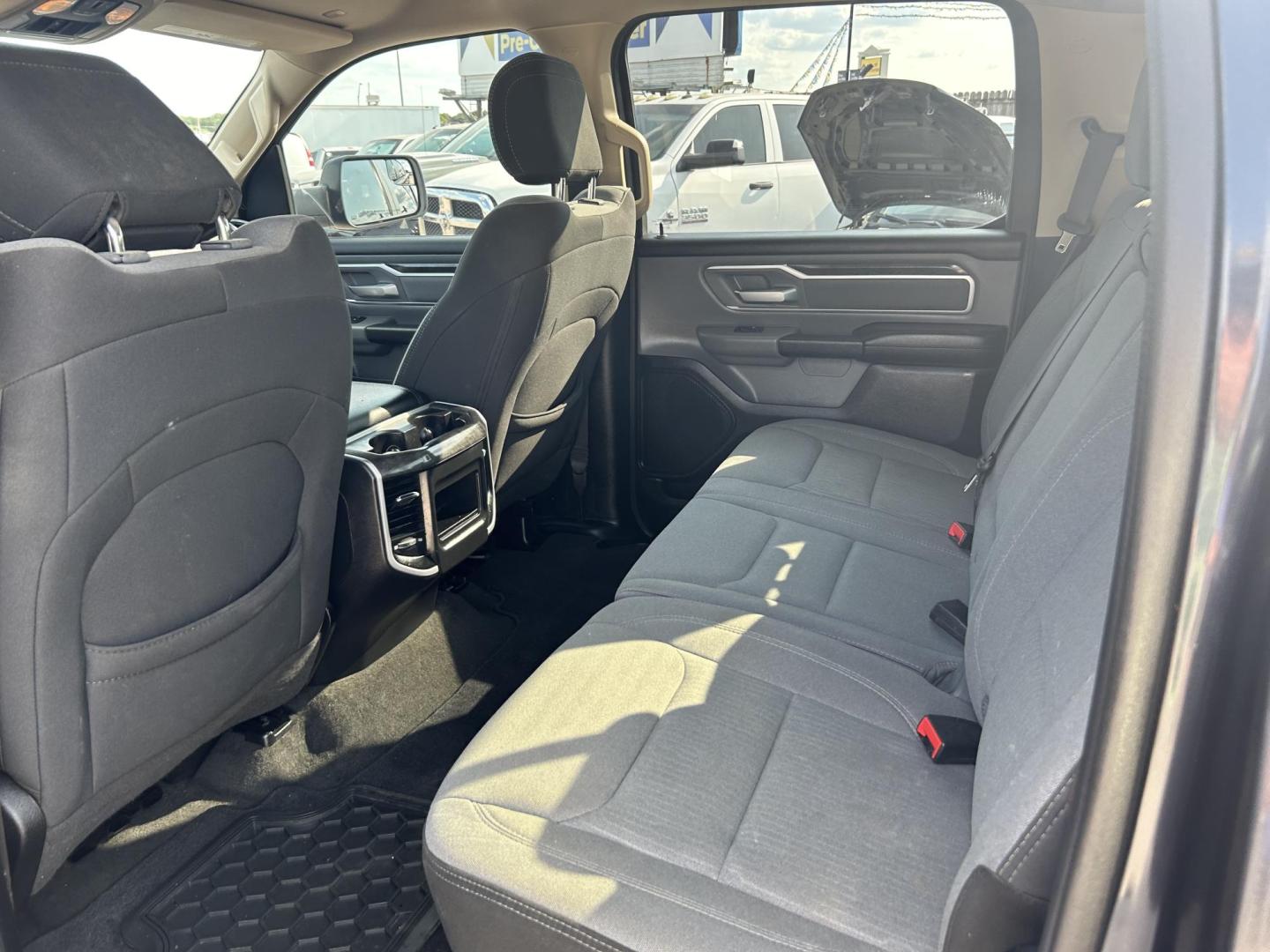 2019 Grey RAM 1500 Big Horn Crew Cab SWB 2WD (1C6RREFT3KN) with an 5.7L V8 OHV 16V engine, 8A transmission, located at 1687 Business 35 S, New Braunfels, TX, 78130, (830) 625-7159, 29.655487, -98.051491 - Photo#8