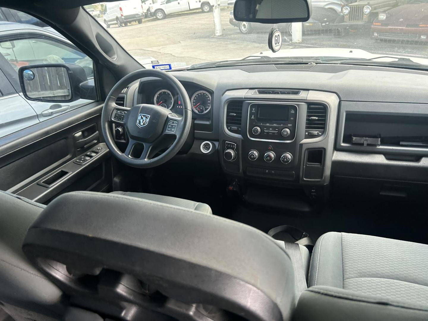 2020 White RAM 1500 Classic Tradesman Quad Cab 2WD (1C6RR6FG6LS) with an 3.6L V6 DOHC 24V FFV engine, 8A transmission, located at 1687 Business 35 S, New Braunfels, TX, 78130, (830) 625-7159, 29.655487, -98.051491 - Photo#8