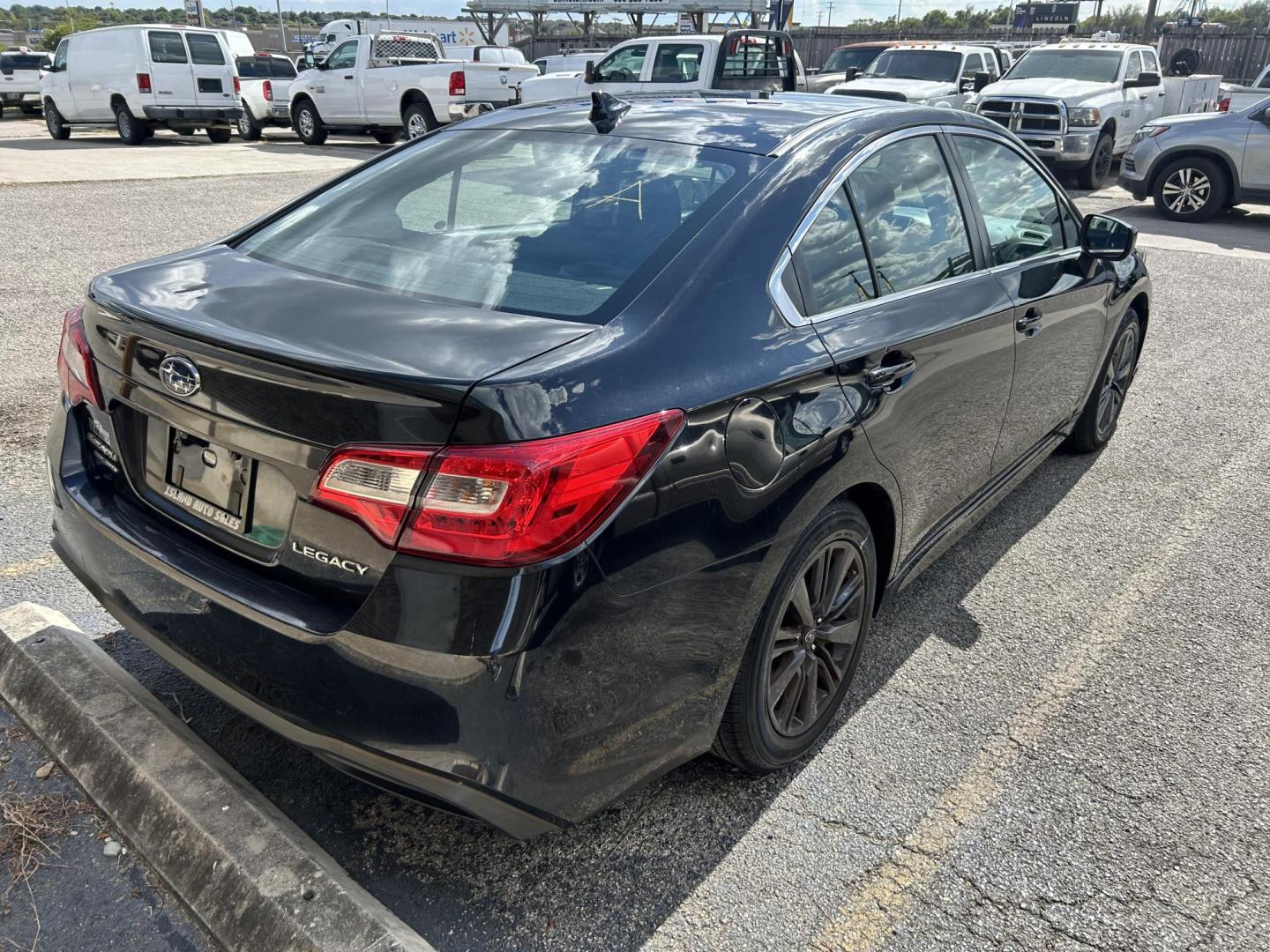 2019 Black Subaru Legacy 2.5i Premium (4S3BNAF69K3) with an 2.5L H4 SOHC 16V engine, CVT transmission, located at 1687 Business 35 S, New Braunfels, TX, 78130, (830) 625-7159, 29.655487, -98.051491 - Photo#2