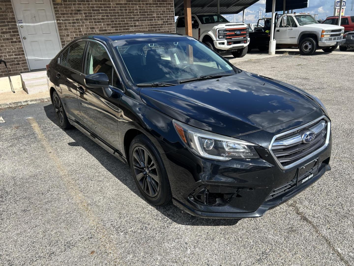 2019 Black Subaru Legacy 2.5i Premium (4S3BNAF69K3) with an 2.5L H4 SOHC 16V engine, CVT transmission, located at 1687 Business 35 S, New Braunfels, TX, 78130, (830) 625-7159, 29.655487, -98.051491 - Photo#3