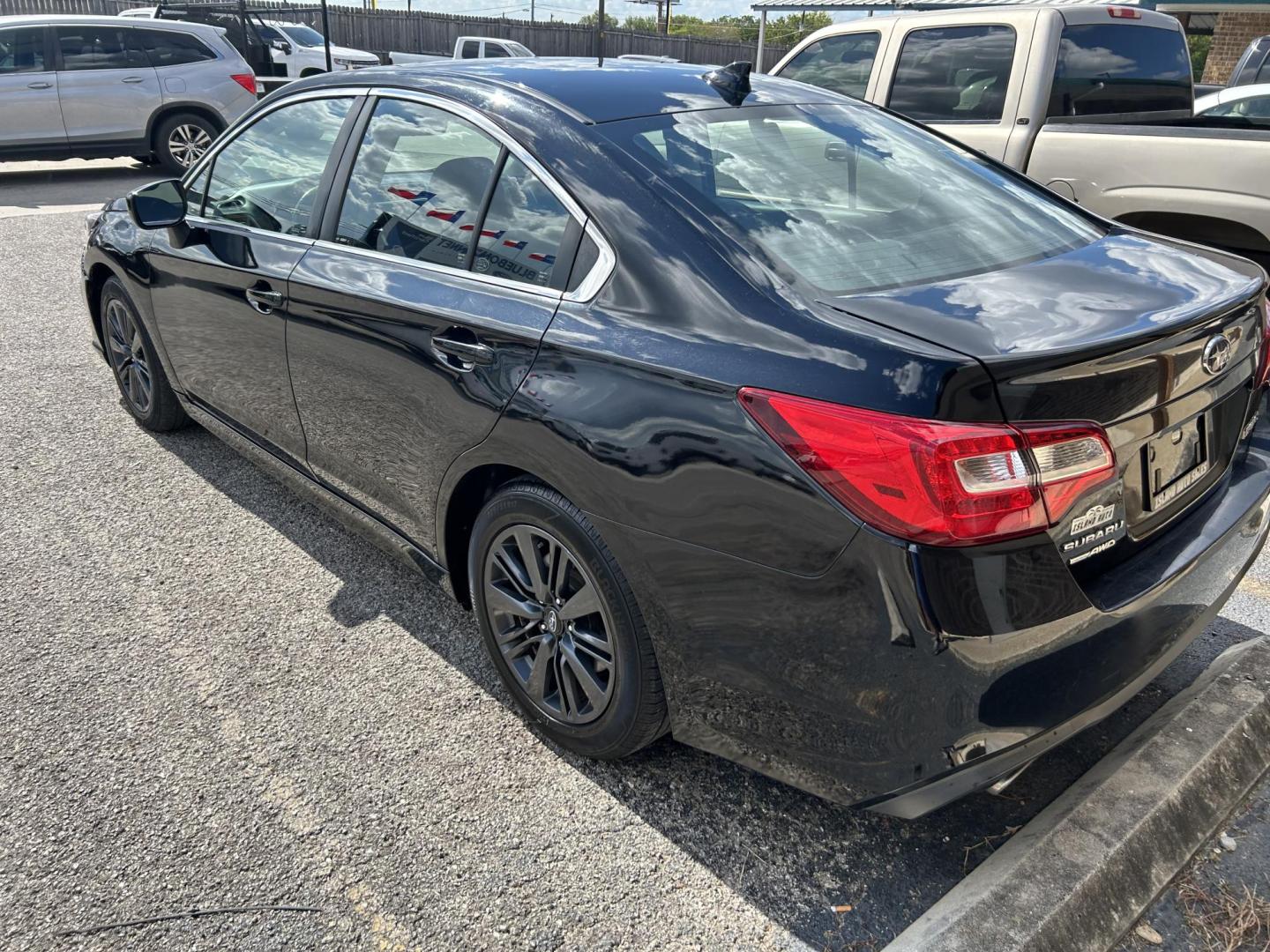 2019 Black Subaru Legacy 2.5i Premium (4S3BNAF69K3) with an 2.5L H4 SOHC 16V engine, CVT transmission, located at 1687 Business 35 S, New Braunfels, TX, 78130, (830) 625-7159, 29.655487, -98.051491 - Photo#1