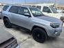 2018 Silver Toyota 4Runner Trail 4WD (JTEBU5JR3J5) with an 4.0L V6 DOHC 24V engine, 5A transmission, located at 1687 Business 35 S, New Braunfels, TX, 78130, (830) 625-7159, 29.655487, -98.051491 - Photo#1