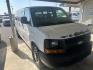 2008 White Chevrolet Express LS 3500 Extended (1GAHG39K781) with an 6.0L V8 OHV 16V engine, 4-Speed Automatic Overdrive transmission, located at 1687 Business 35 S, New Braunfels, TX, 78130, (830) 625-7159, 29.655487, -98.051491 - Photo#3