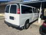 2008 White Chevrolet Express LS 3500 Extended (1GAHG39K781) with an 6.0L V8 OHV 16V engine, 4-Speed Automatic Overdrive transmission, located at 1687 Business 35 S, New Braunfels, TX, 78130, (830) 625-7159, 29.655487, -98.051491 - Photo#2