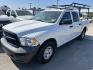 2020 White RAM 1500 Classic Tradesman Crew Cab SWB 2WD (3C6RR6KT1LG) with an 5.7L V8 OHV 16V engine, 8A transmission, located at 1687 Business 35 S, New Braunfels, TX, 78130, (830) 625-7159, 29.655487, -98.051491 - Photo#0