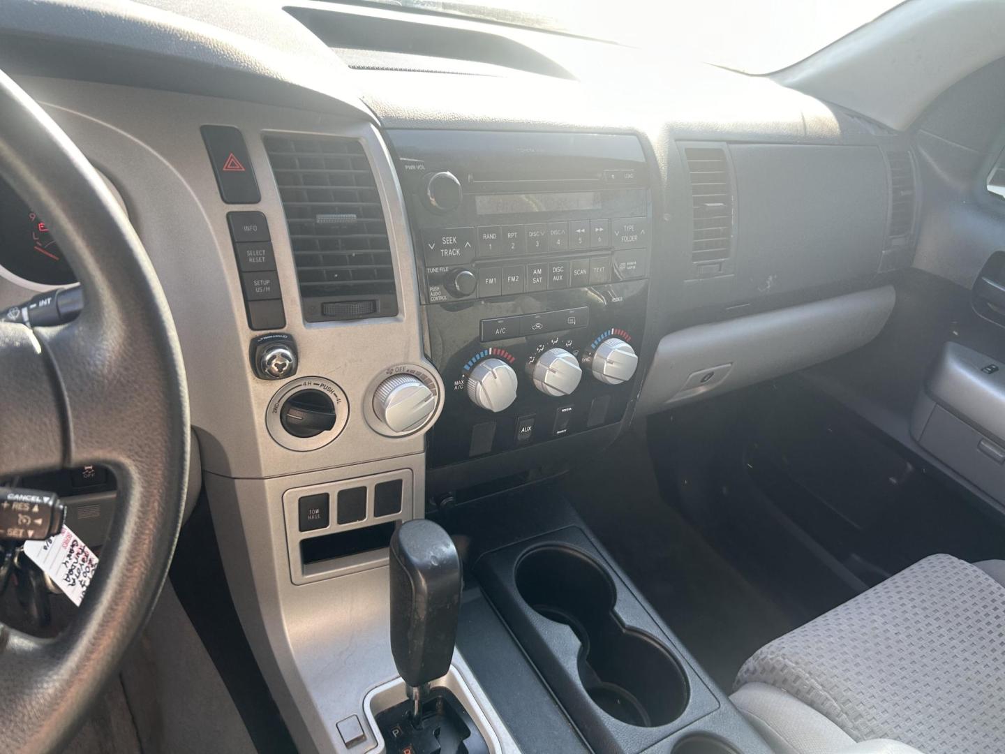 2007 Grey Toyota Tundra SR5 Double Cab LB 6AT 4WD (5TFBV54137X) with an 5.7L V8 DOHC 32V engine, 6-Speed Automatic Overdrive transmission, located at 1687 Business 35 S, New Braunfels, TX, 78130, (830) 625-7159, 29.655487, -98.051491 - Photo#14