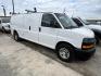 2018 White Chevrolet Express 2500 Cargo Extended (1GCWGBFPXJ1) with an 4.3L V6 engine, 6A transmission, located at 1687 Business 35 S, New Braunfels, TX, 78130, (830) 625-7159, 29.655487, -98.051491 - Photo#3