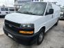 2018 White Chevrolet Express 2500 Cargo Extended (1GCWGBFPXJ1) with an 4.3L V6 engine, 6A transmission, located at 1687 Business 35 S, New Braunfels, TX, 78130, (830) 625-7159, 29.655487, -98.051491 - Photo#0